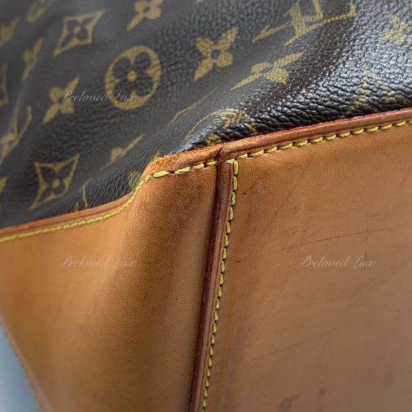 Authentic LOUIS VUITTON Monogram Cabas Mezzo Tote Shoulder Bag - Picture 6 of 16